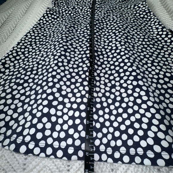 Women's Gap Fit and Flare Polka Dot Dress  - Size 14 Tall - Picture 8 of 10